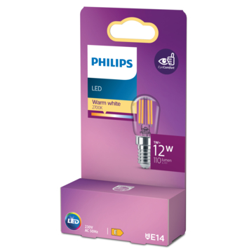 Philips LED kogel E14 12W helder