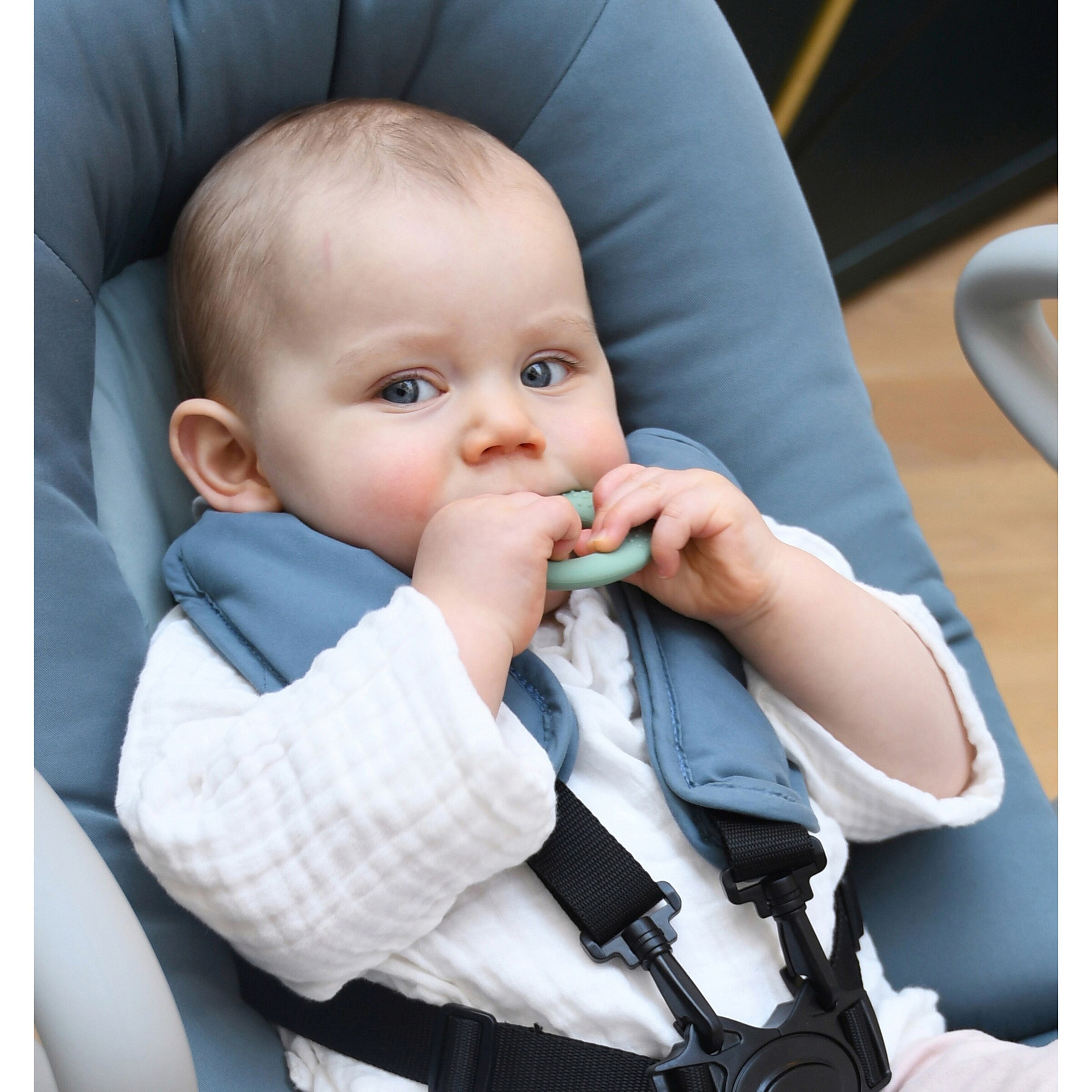 Beaba 9-tlg. Babypflege-Set mit Kulturbeutel grün