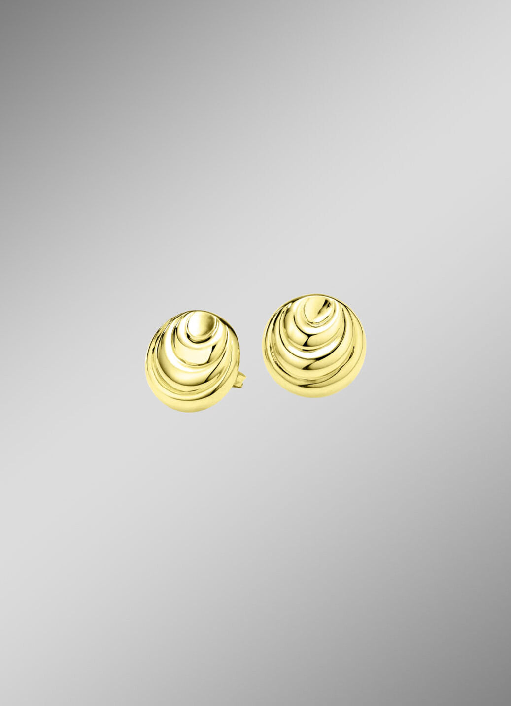 Ohrstecker aus Gold mit glänzendem Finish