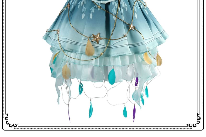 Bloomsoon - Identiteit V Margaretha Zelle Cosplay Kostuumset