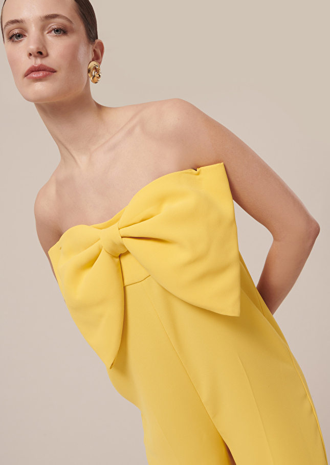 Combinaison Coeurjaune en crêpe