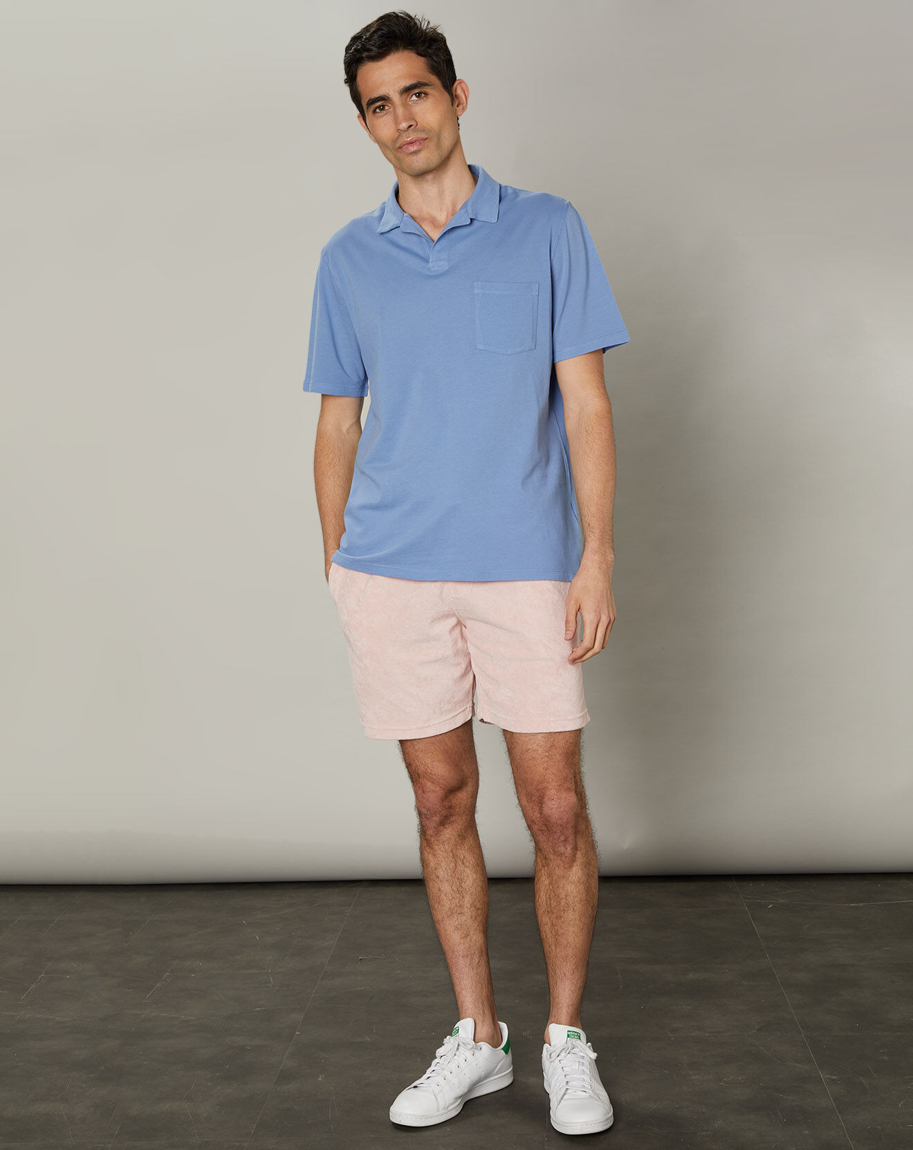 Hartford Bermuda en éponge rose