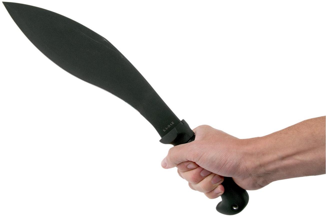 KA-BAR Kukri Machete 1249 machete, kunststof foedraal