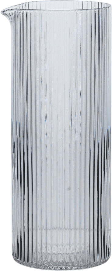 ferm LIVING Ripple Milk Jug - Clear Clear