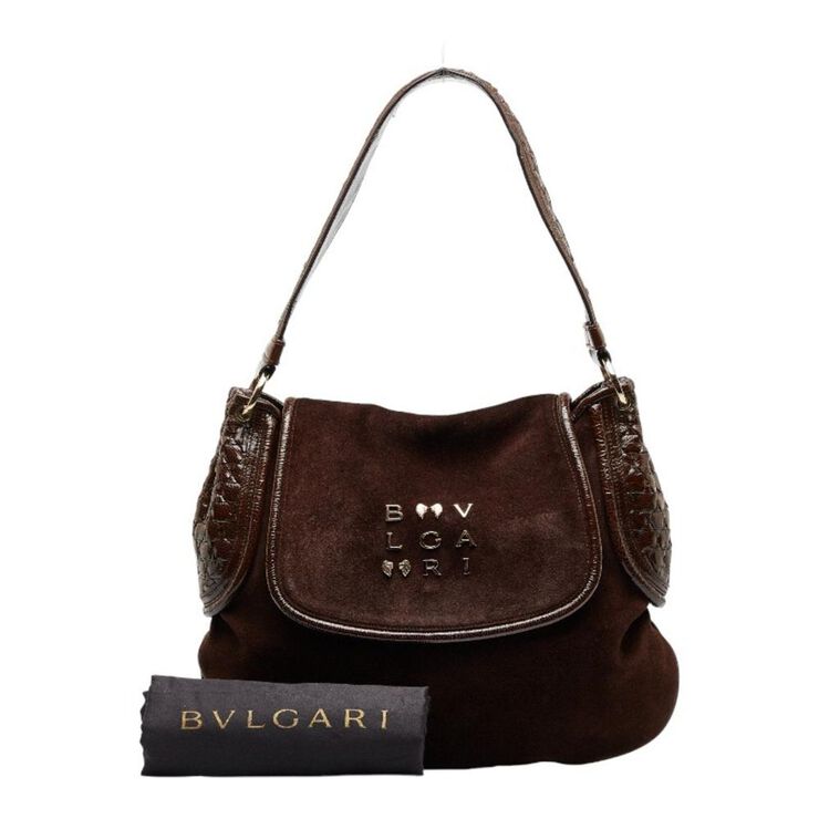 Bvlgari Vintage Bvlgari Shoulder Bag Brown