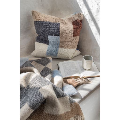 Mette Ditmer Maze Plaid, Light Blue, 130x190 cm