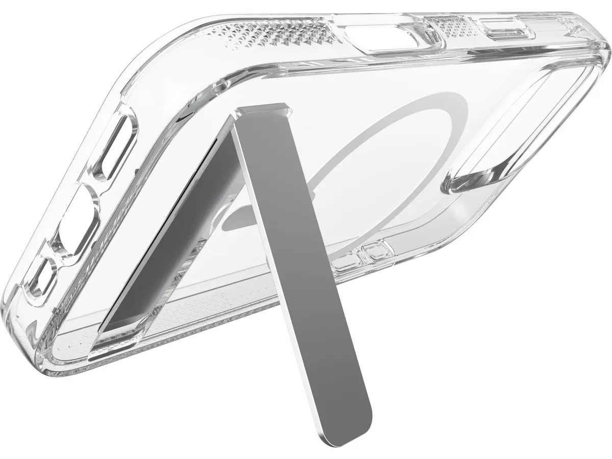 iPhone 16 Pro MagSafe Hülle Crystal Palace Snap KS mit Aufstellfunktion Recycled (702315048) - Transparent