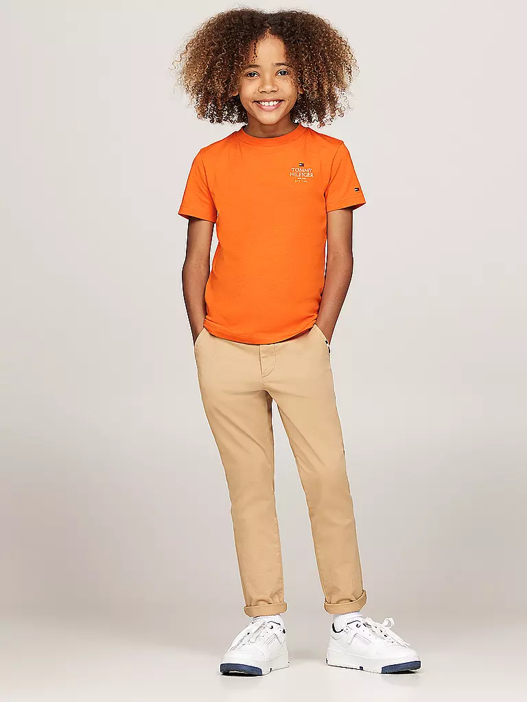 TOMMY HILFIGER Jungen T-Shirt orange