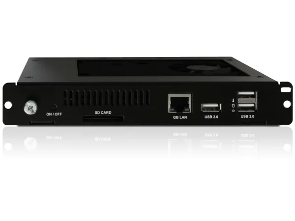 NEC Slot-In PC STv2 - Digital signage afspiller - 1 GB RAM - Intel Atom - SSD - 40 GB - Windows XP Embedded