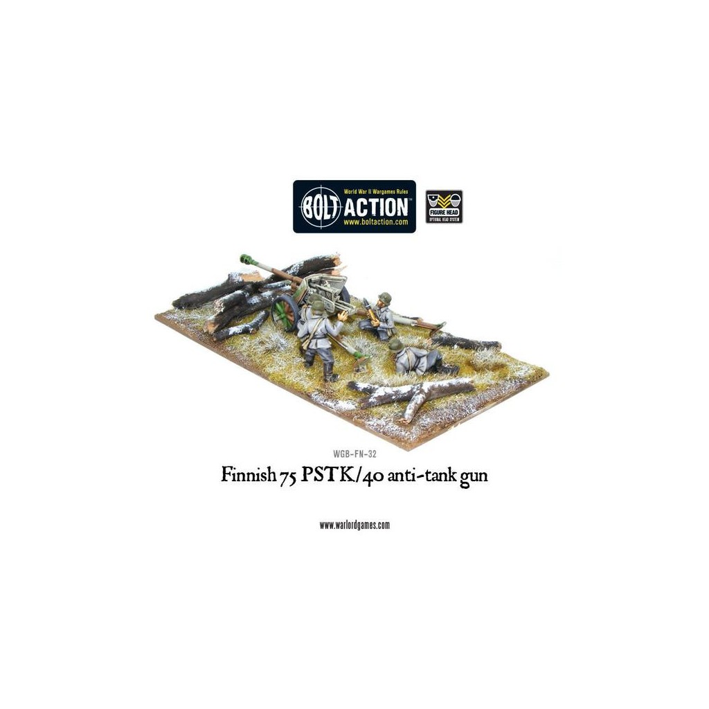 Bolt ACtion - Finnish 75 PSTK/40 Anti-Tank Gun