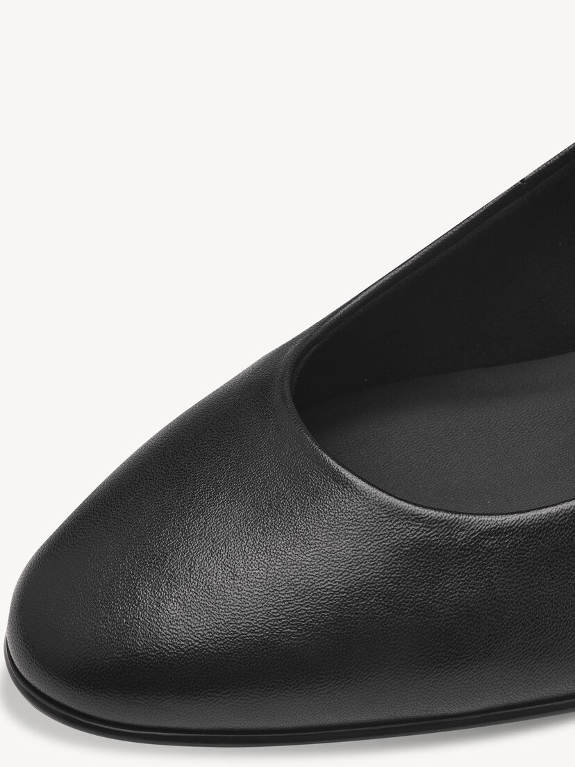 Leren Pumps - zwart