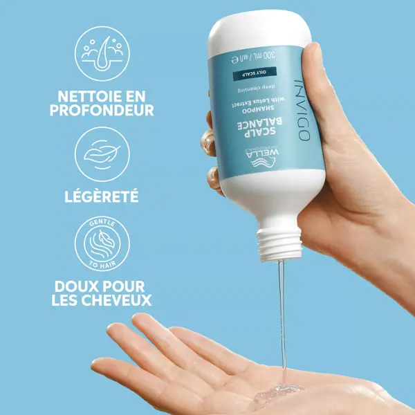 iWella Professionals Invigo Scalp Balance Shampoo Purificante para Cabelos Oleosos 300ml