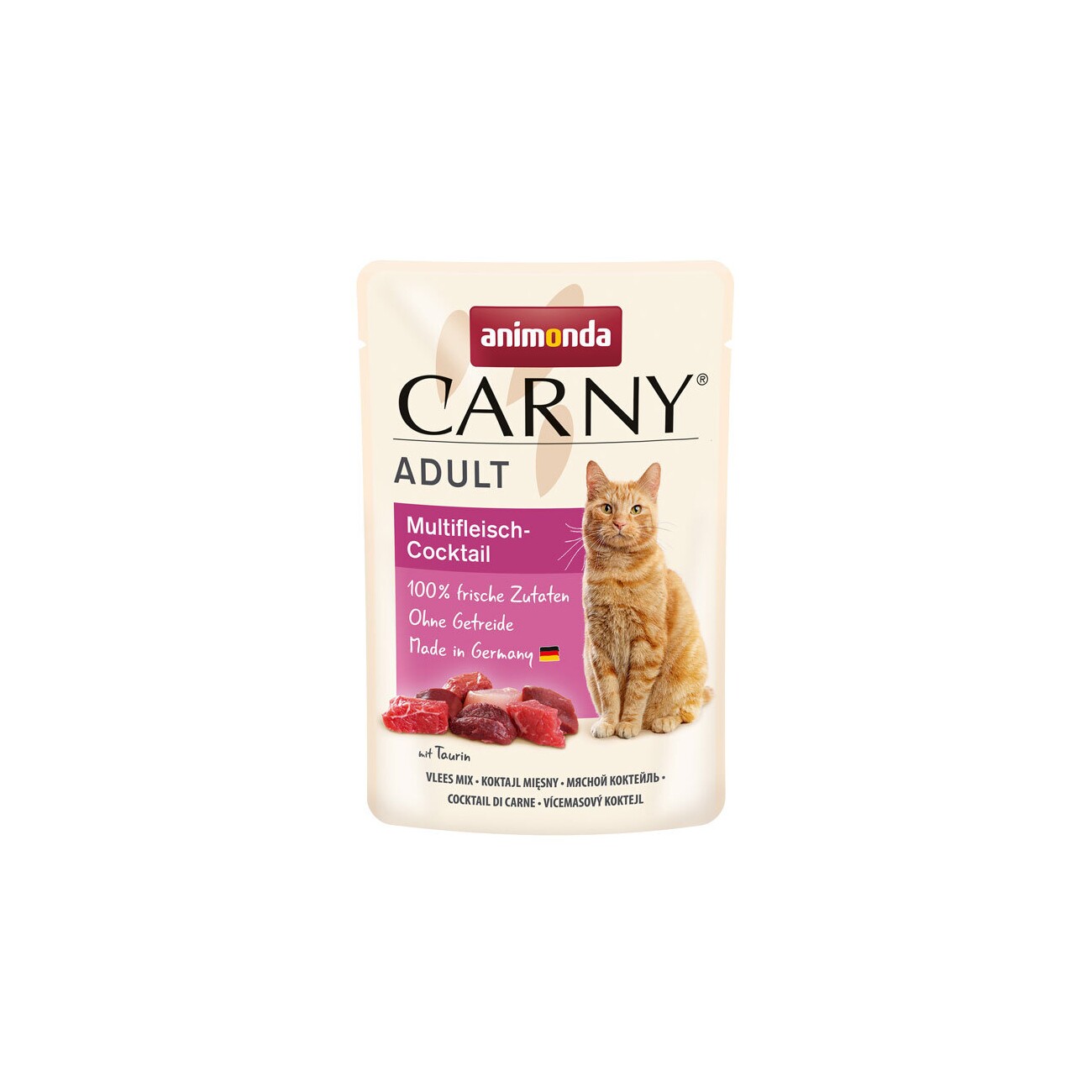 animonda Carny Nassfutter Katze Adult Multifleisch Cocktail 12x85 g