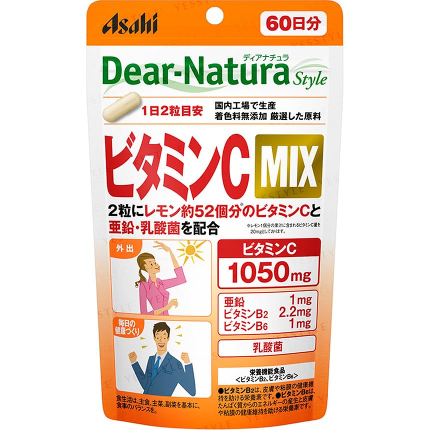 Asahi - Dear-Natura Style Vitamine C Mix 60 dagen