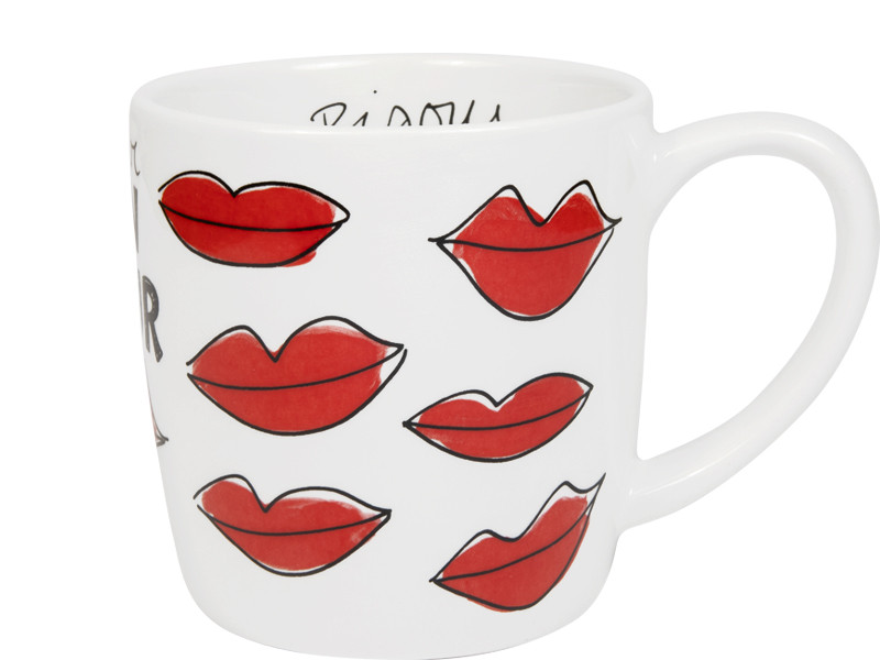 Cappuccinobeker 0.5L Valentijn Kusjes