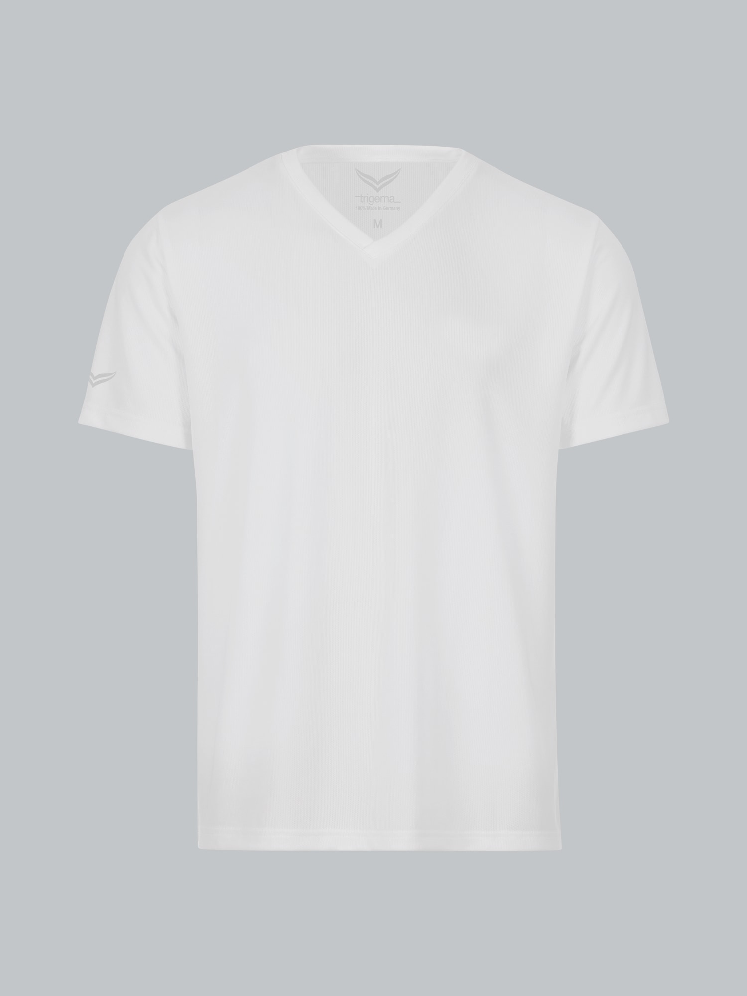 V-Shirt COOLMAX® Weiss
