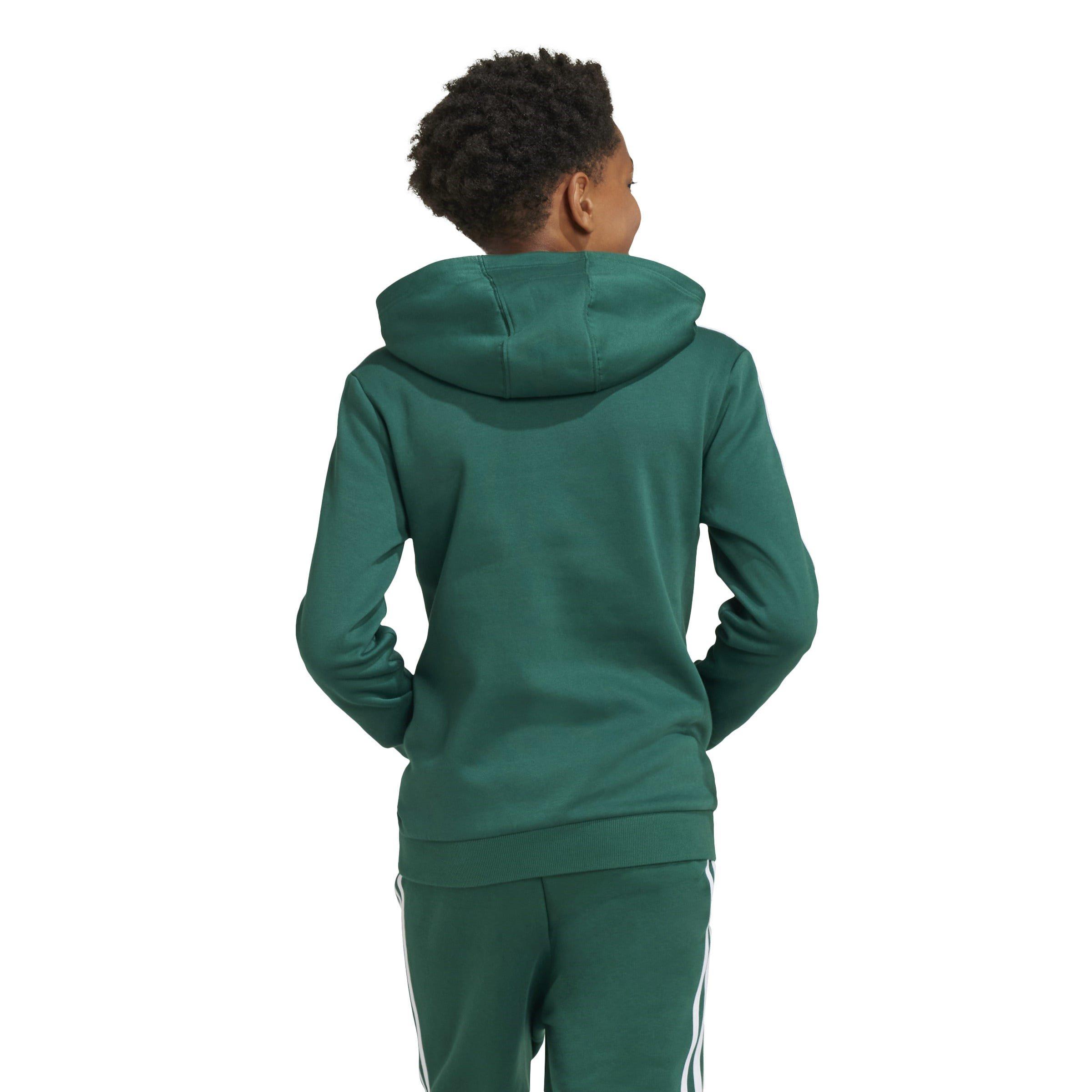 adidas Tiberio 3-Stripes Colourblock Hoodie Juniors