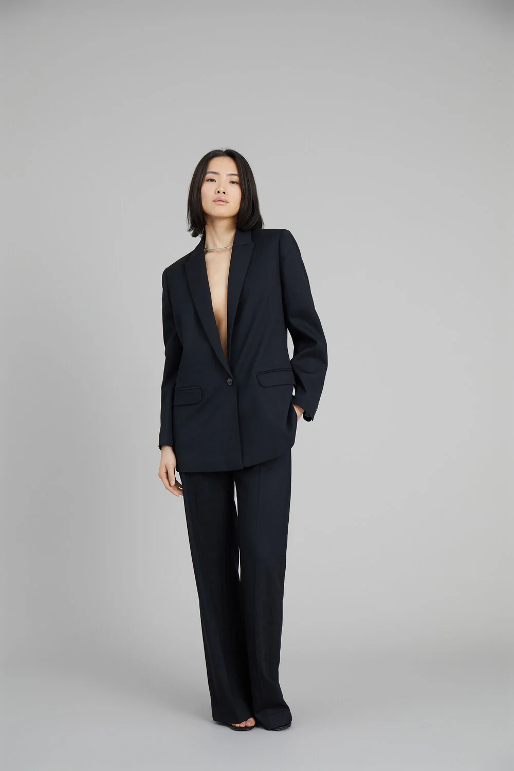 MUNTHE  Sussima blazer - sort