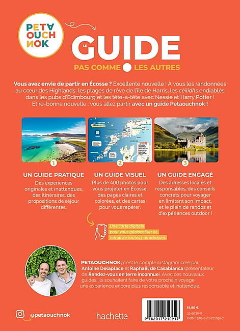 HACHETTE - ECOSSE GUIDE PETAOUCHNOK
