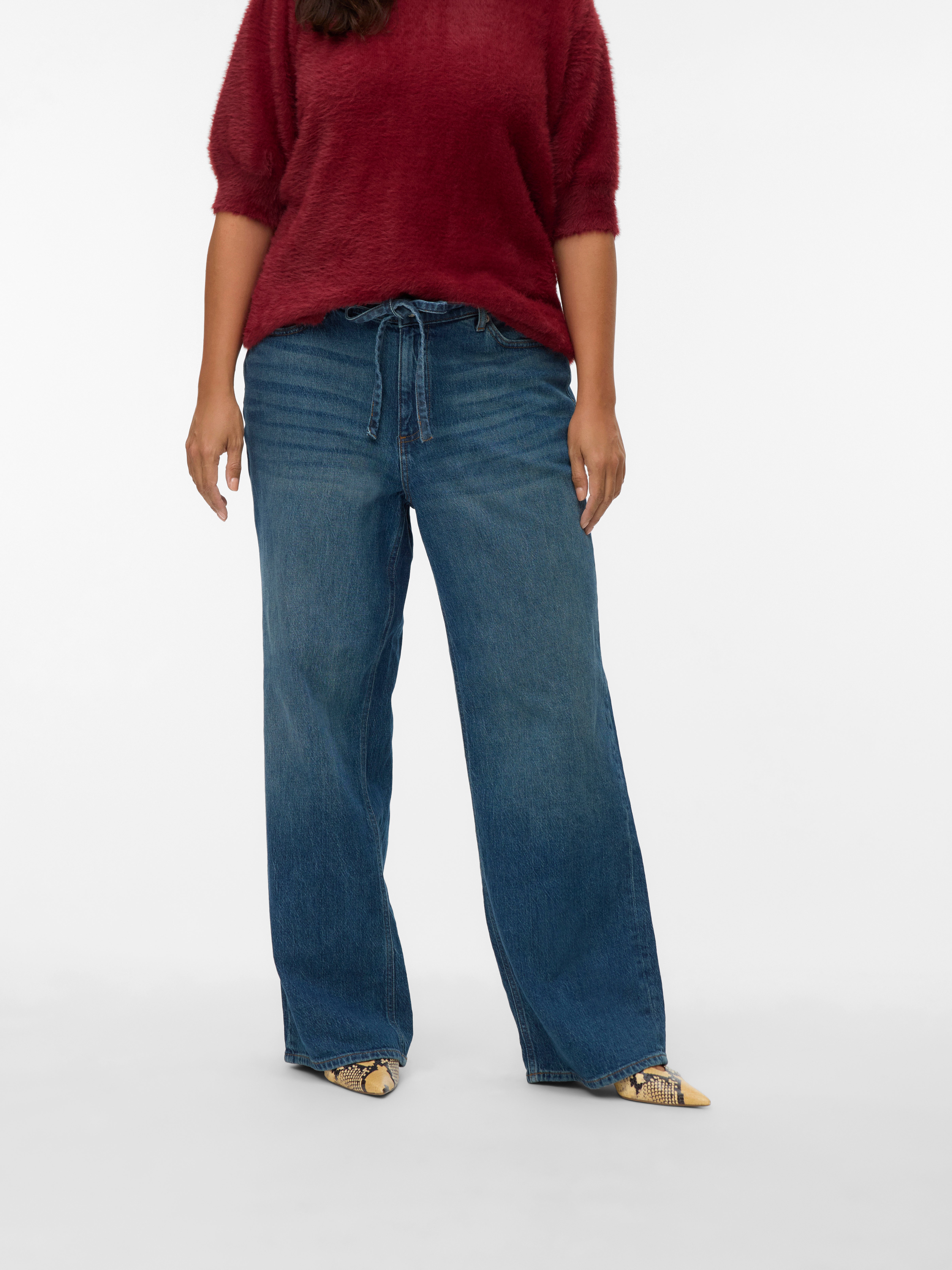 VMCTESSA High rise Wide leg fit Jeans
