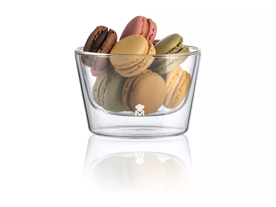 Bol moyen MIXOLOGY 400ml double paroi en Borosilicate MasterPRO