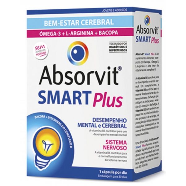 Farmodietica Absorvit Smart Plus 30 Cápsulas