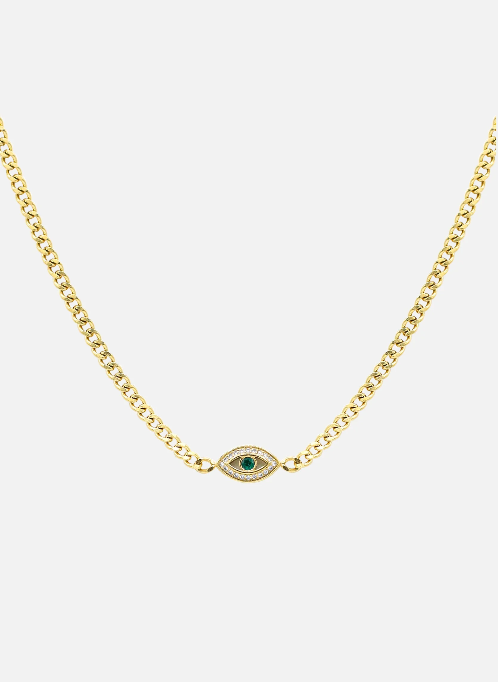 NEITH - Collier chaîne neith | Vert