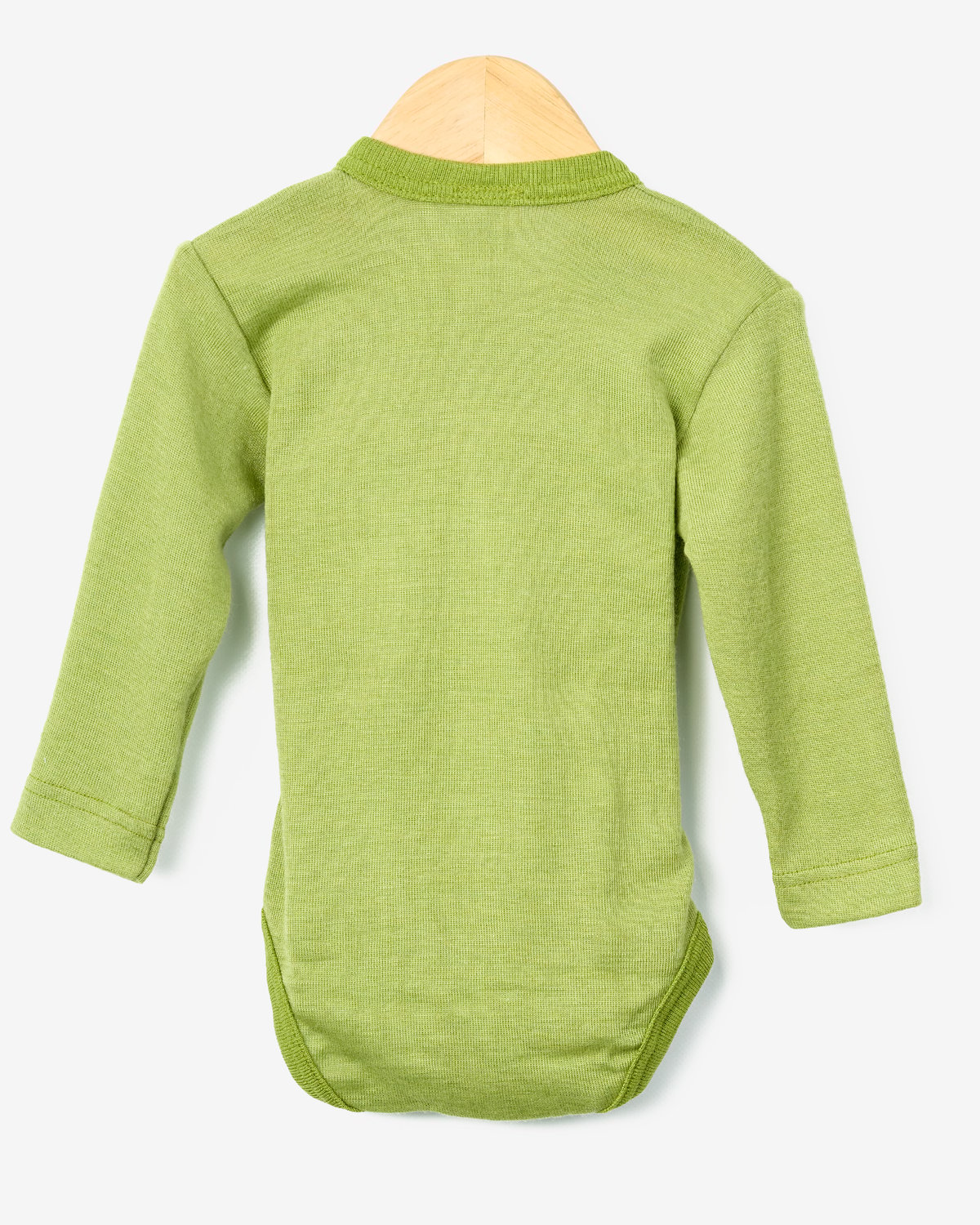 Omslagsbody Ull / Silke – Cosilana, Lime