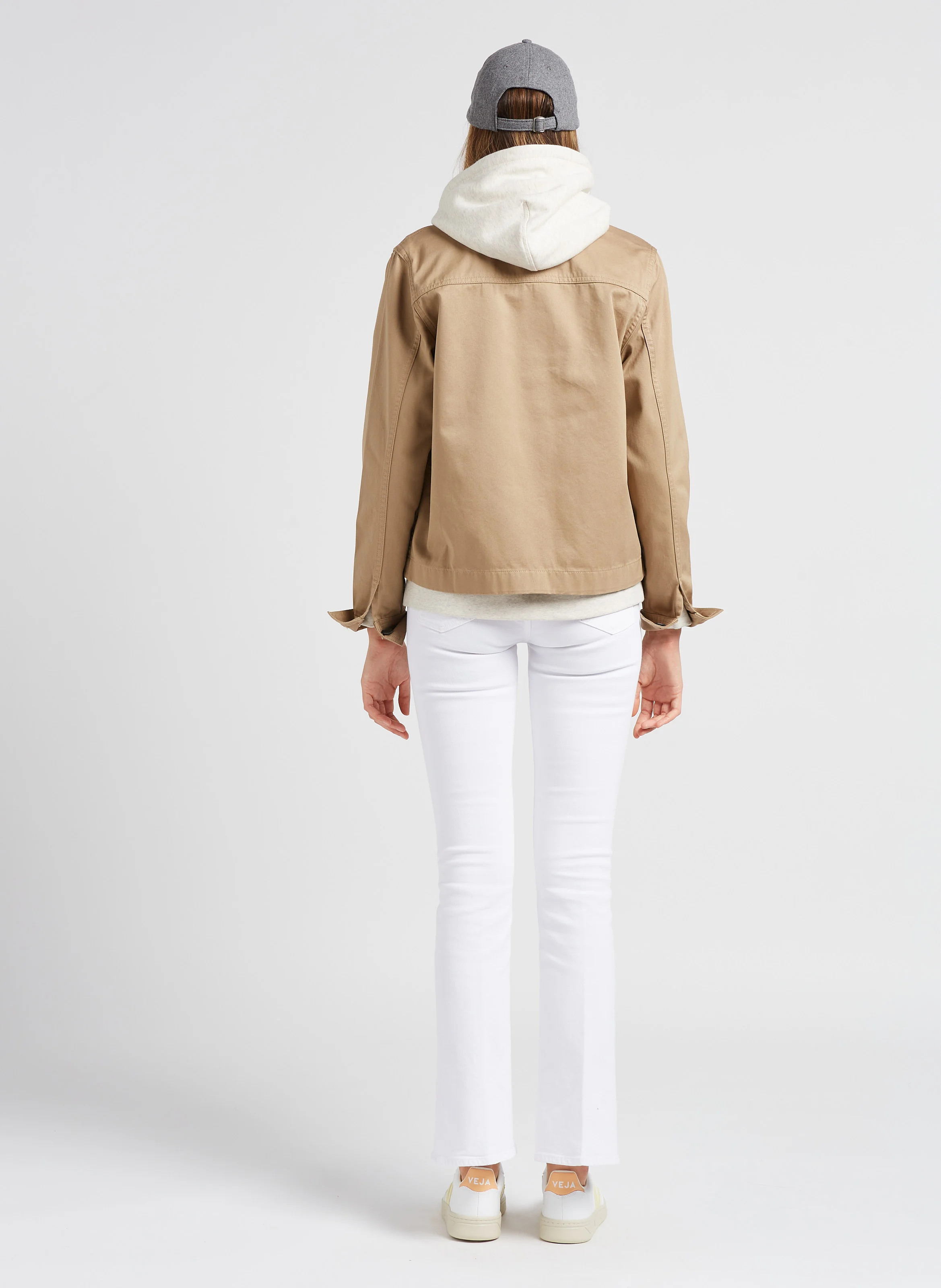 Jean bootcut stretch | Blanc