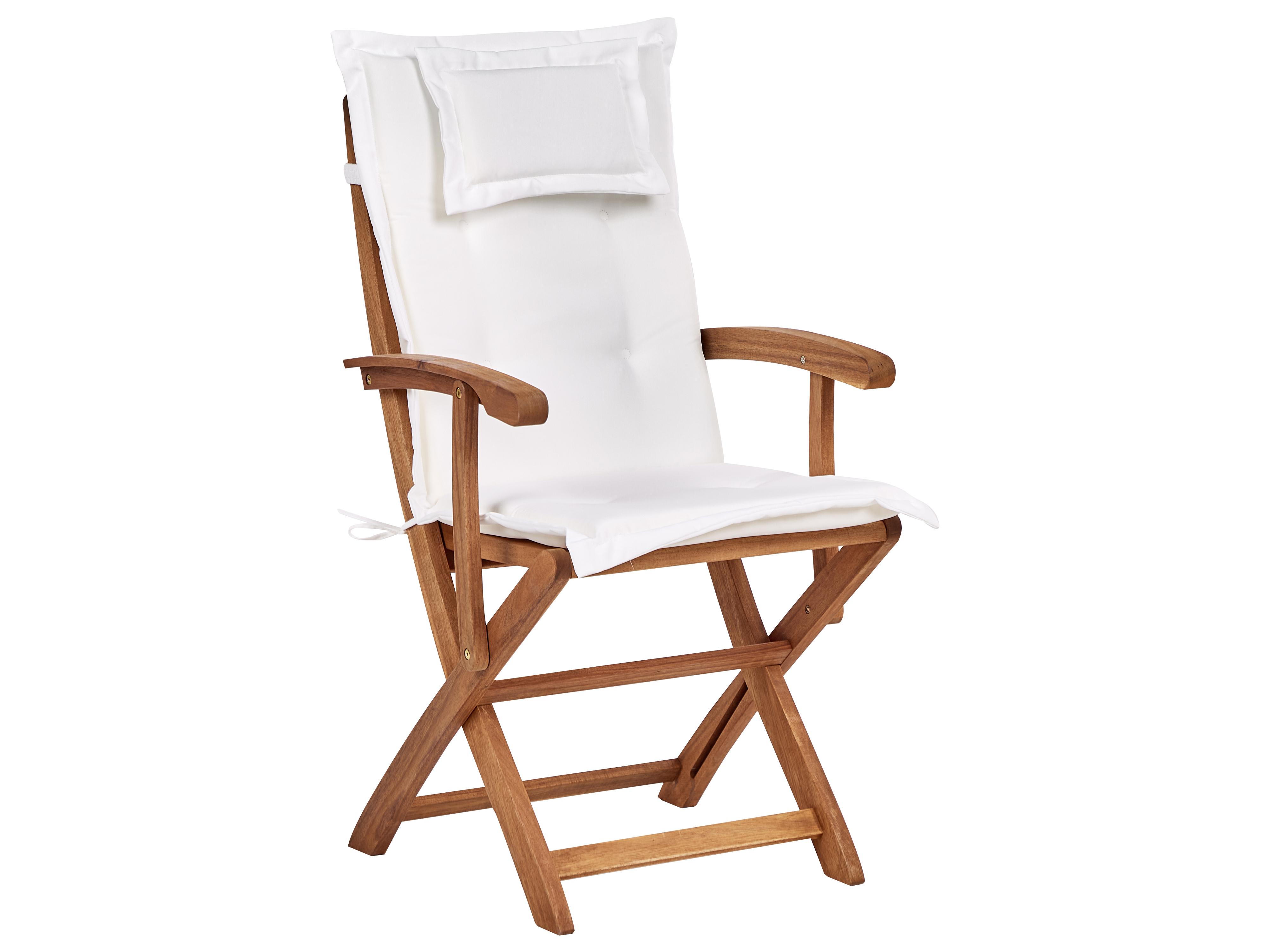 Tuinset 8-zits MAUI II met kussens Acaciahout Gebroken wit