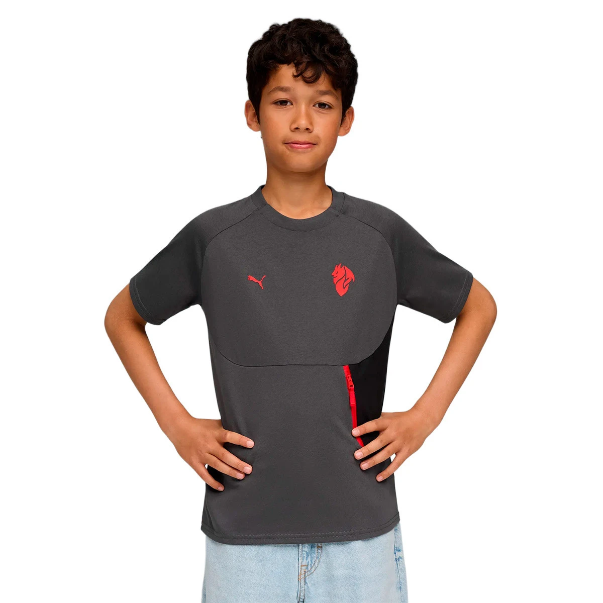T-Shirt Puma AC Milan Fanswear 2025-2026 Criança