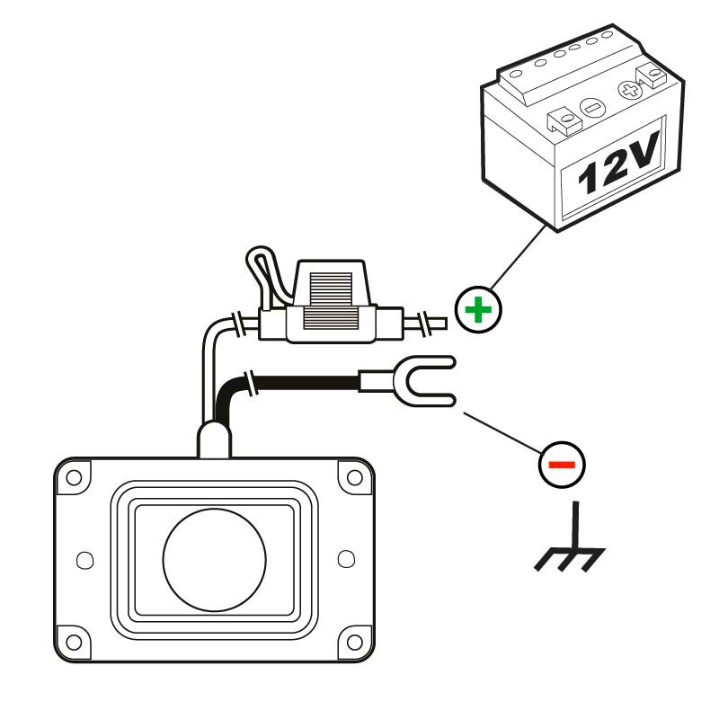 K&K M2700 360° Ultraschall-Marderabwehrgerät