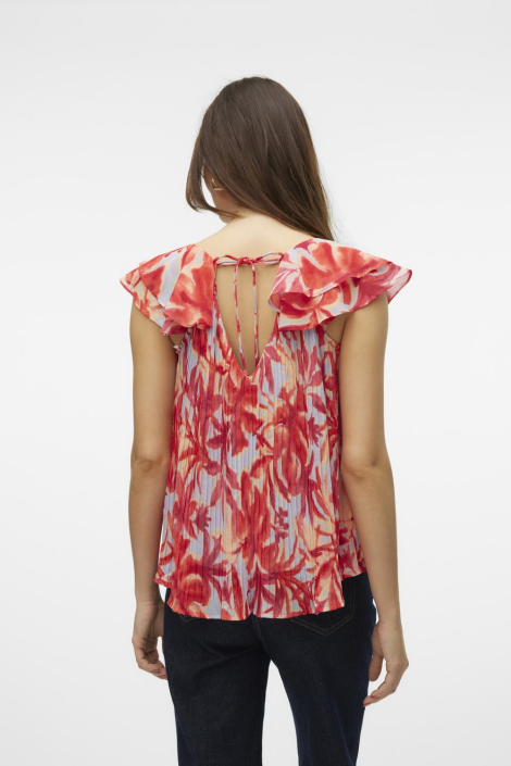 Vero Moda rode dames t-shirt