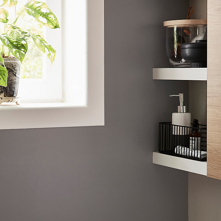 Peinture résistante murs, boiseries et métal GoodHome gris Hamilton mat 2,5L