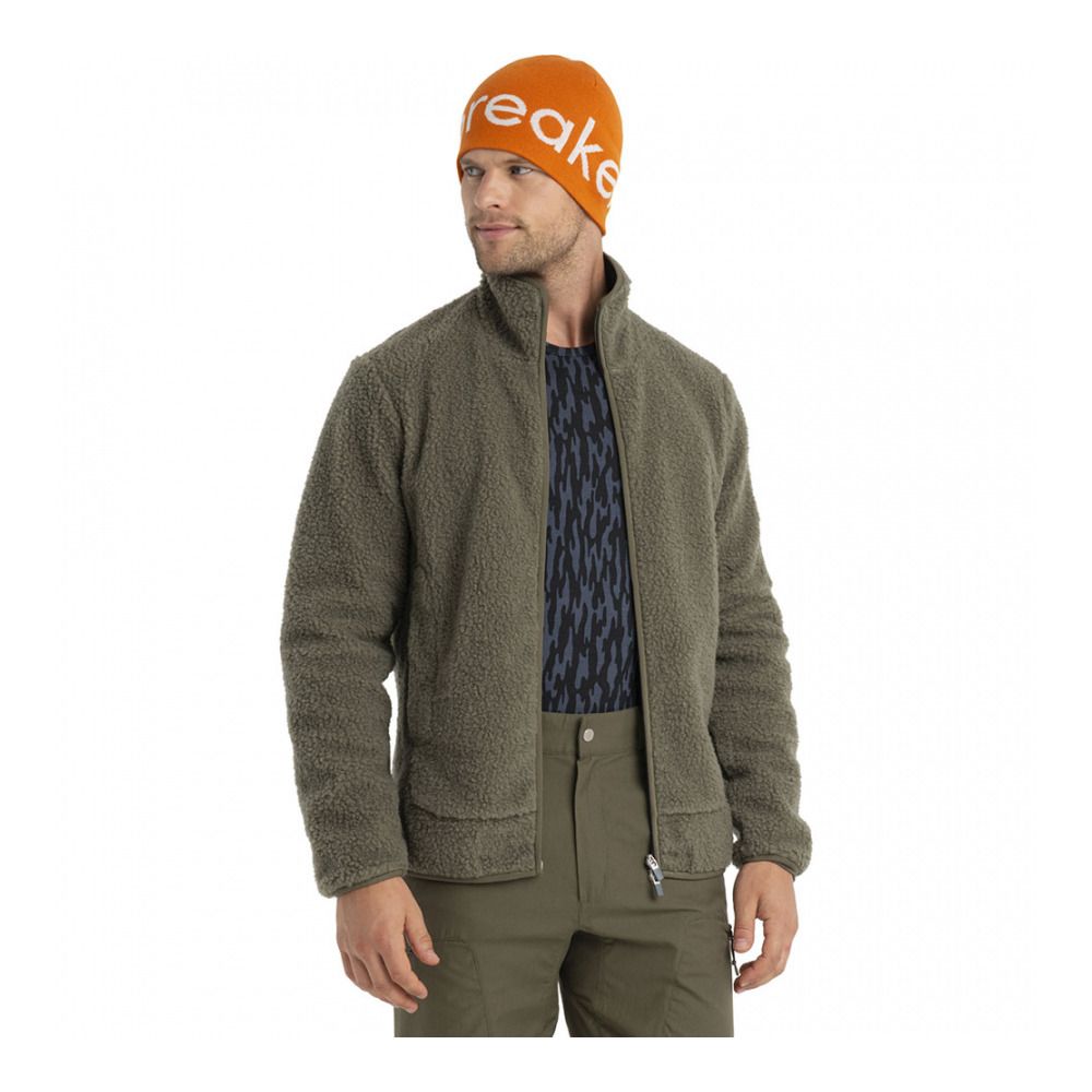 Icebreaker MERINOS 200 OASIS - Sous-couche Homme graphite/black/aop