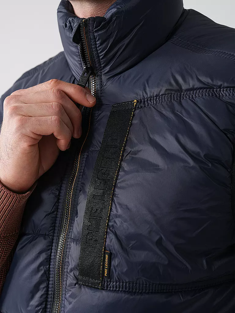 PME LEGEND Steppgilet AVIZER dunkelblau