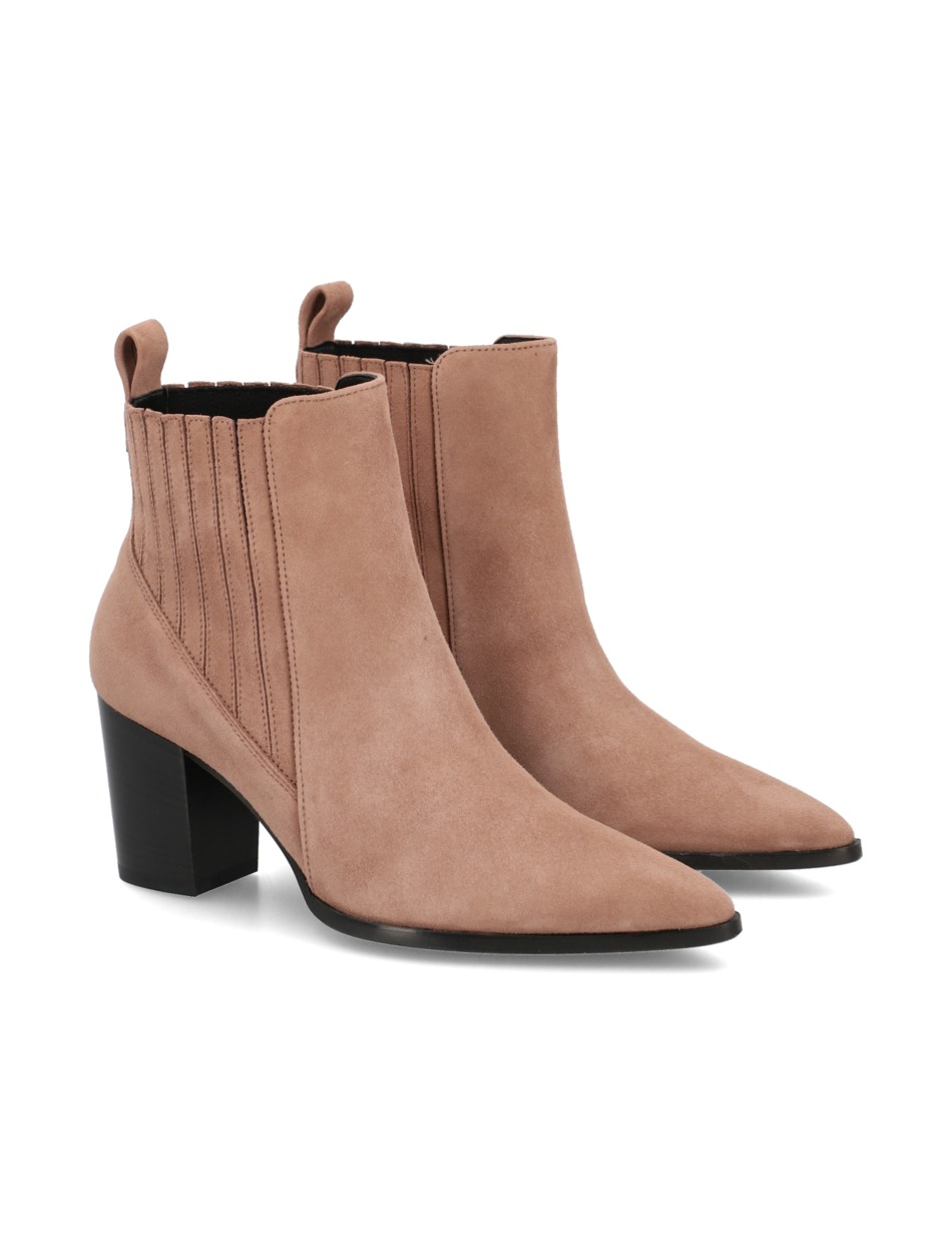 Veloursleder Stiefelette