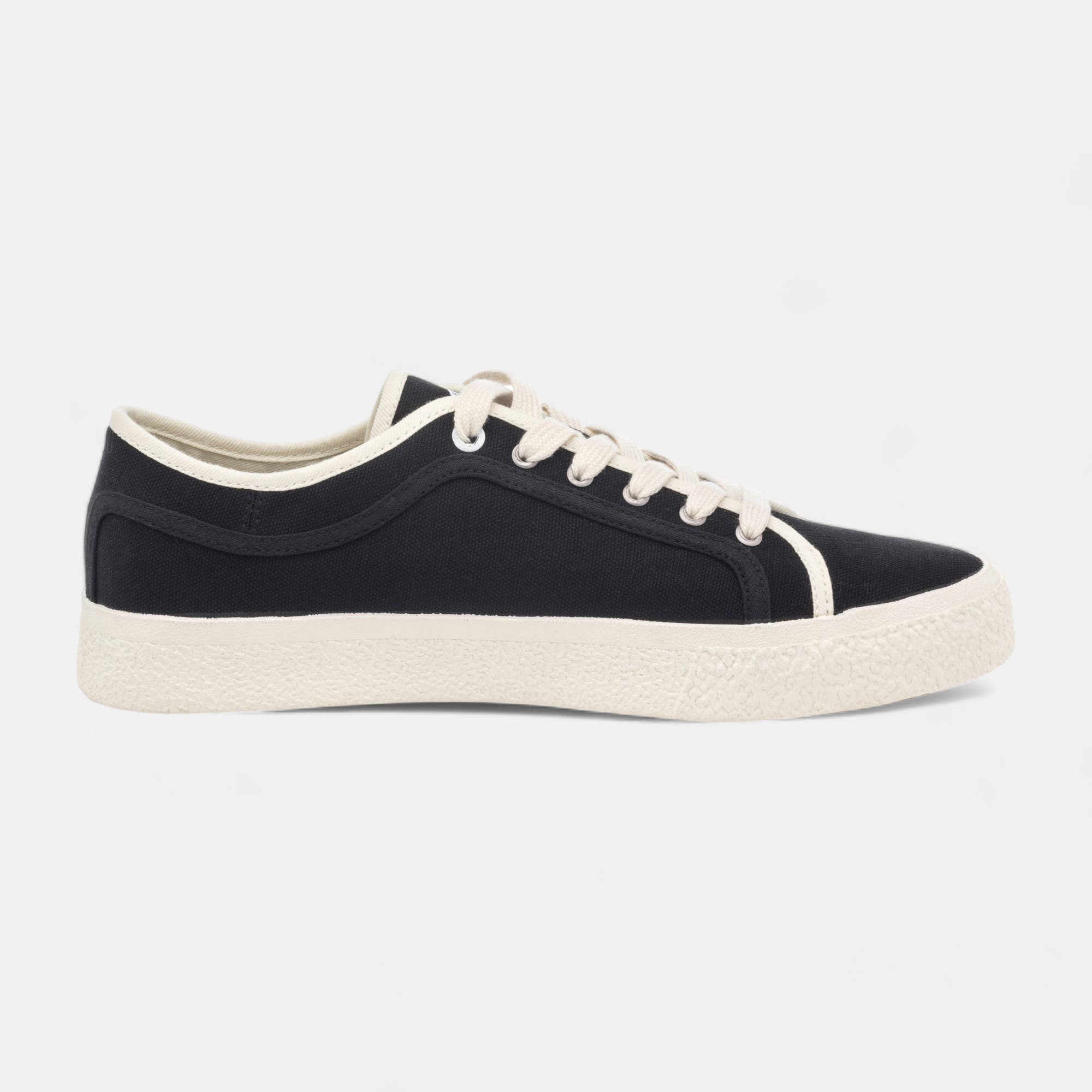 Chaussures en toile Homme noir