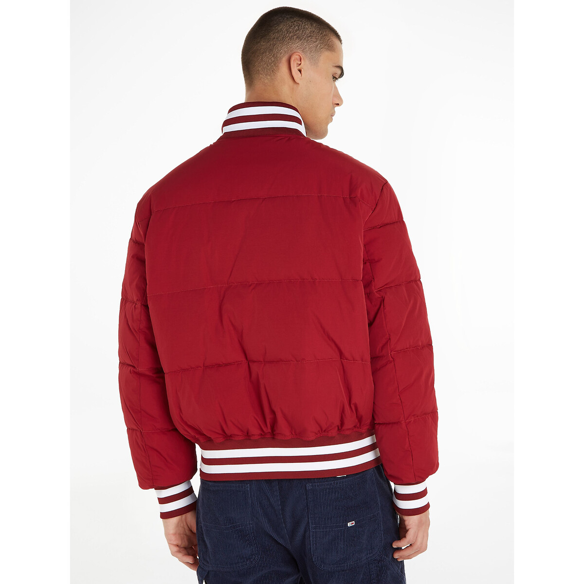TOMMY JEANS<br>Jaqueta de plumas, universitária