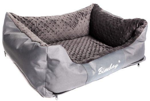 Bimbay Minky sofatrekk størrelse 4 - 125x90cm grå-grafitt