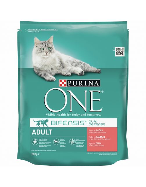 Purina One Adult Zalm&Granen - Kattenvoer