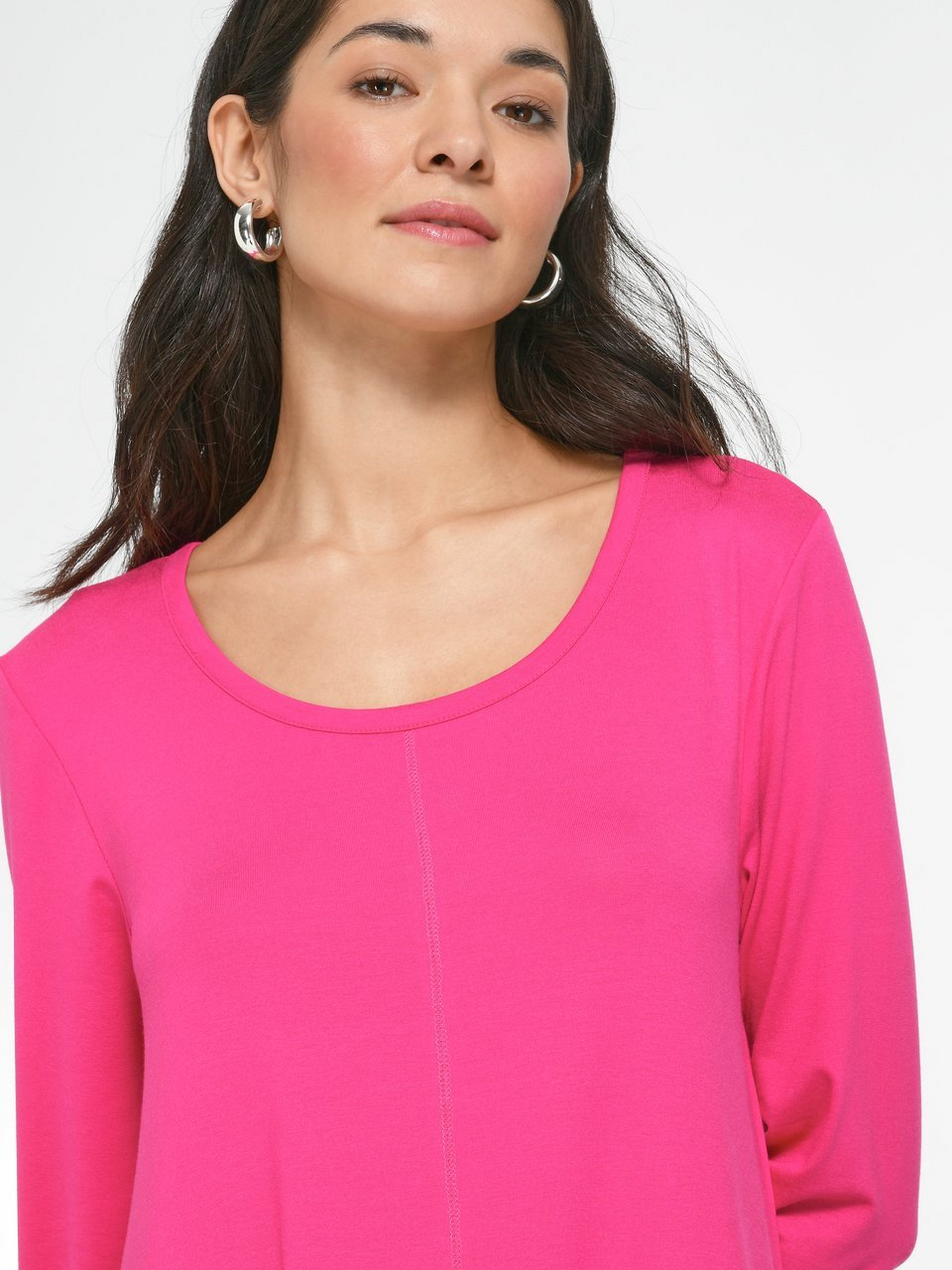 Jersey-Kleid mit 3/4-Arm
