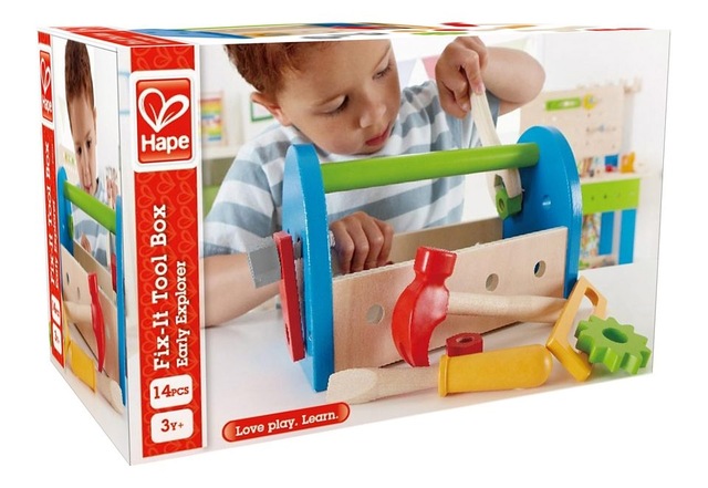 Hape Spielwerkzeugkoffer aus Holz
