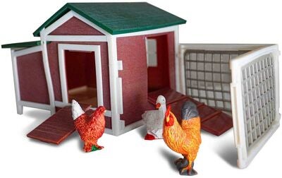Bburago Farmland 1:43 Lekesett Hønsehus