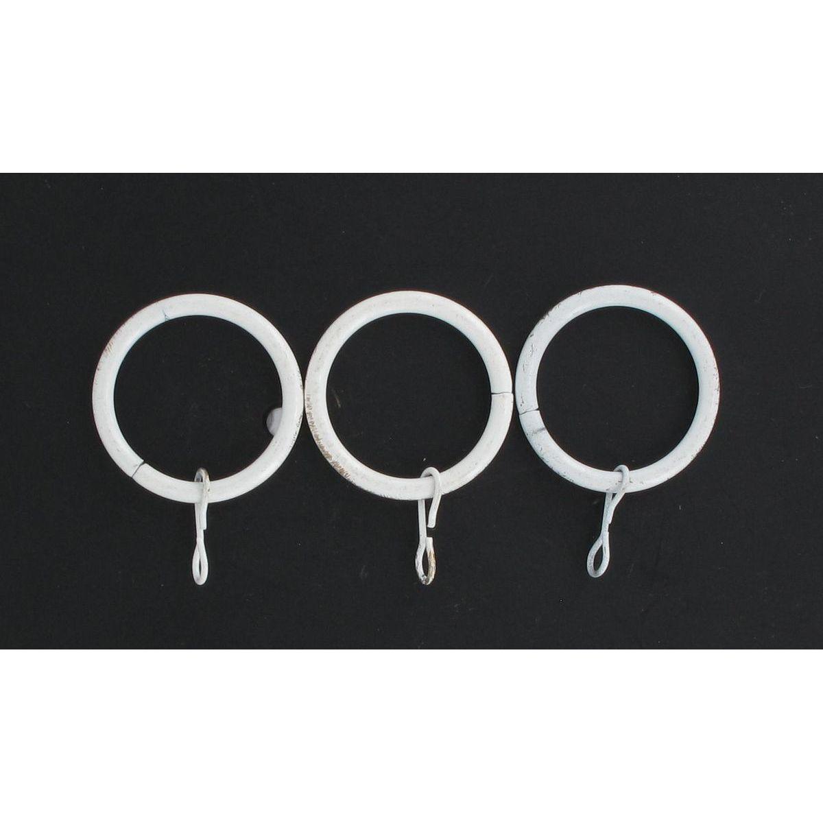 ANNEAUX D20 X8 BLANC OR
