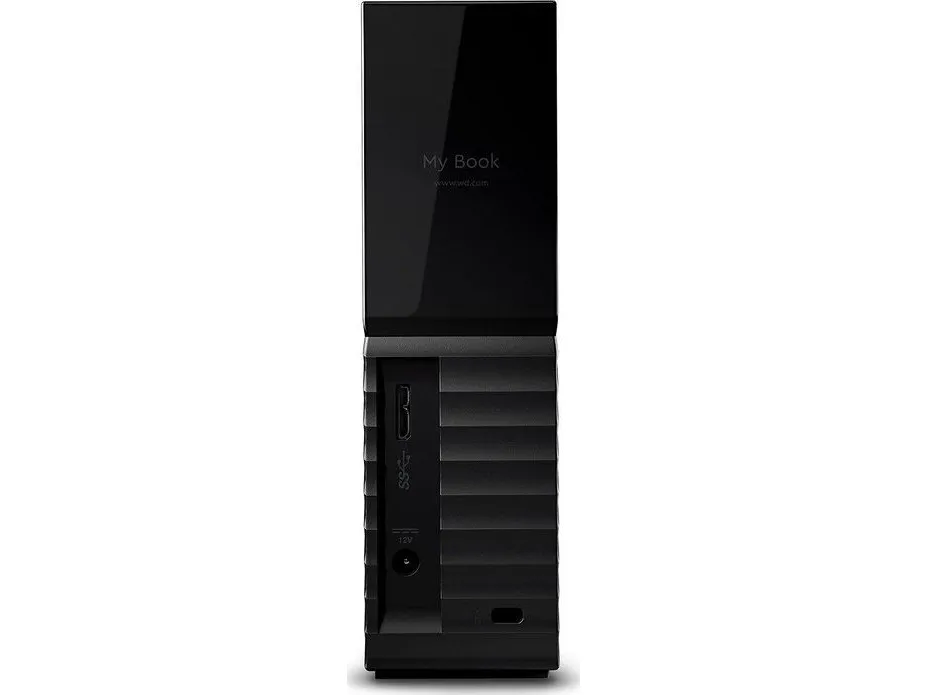 WD My Book WDBBGB0160HBK - Harddisk - krypteret - 16 TB - ekstern (stationær) - USB 3.0 - 256-bit AES - sort