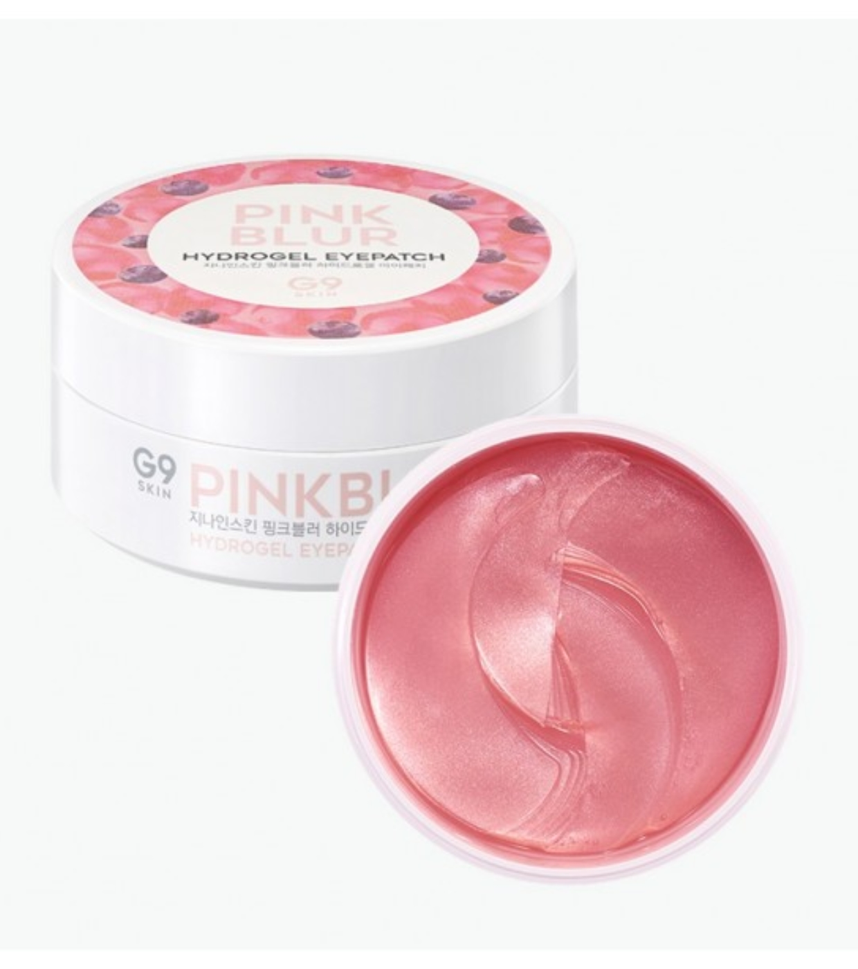 G9 Skin - Adesivos de hidrogel para contorno dos olhos Pink Blur