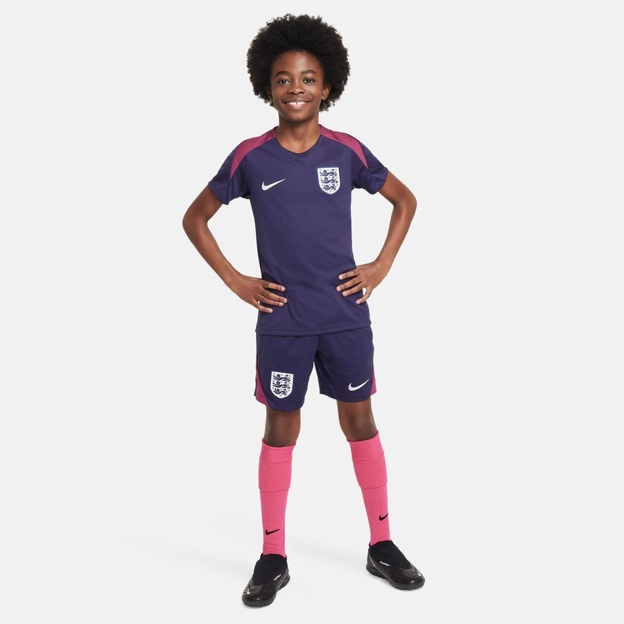 Angleterre Short d'Entraînement Dri-FIT Strike - Purple Ink/Violet/Blanc Enfant