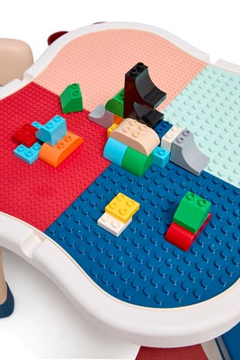 Cloudberry Castle Aktivitetsbord med Stoler, Blue