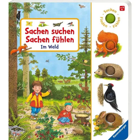 Ravensburger Sachen suchen, Sachen fühlen: Im Wald